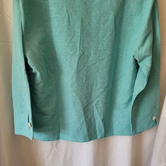 BUY 3, get 1 FREE (SEE DETAILS), Chadwick's Shrug top- (313) - Picture 4 of 5